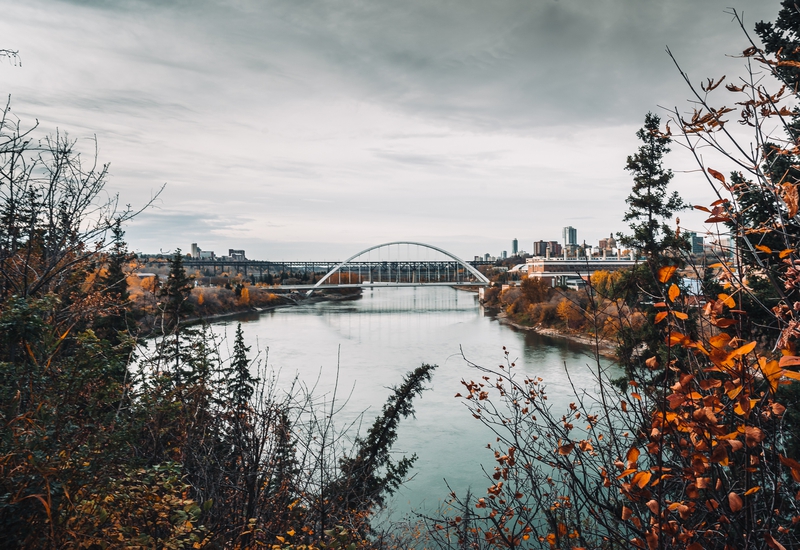 Edmonton in fall